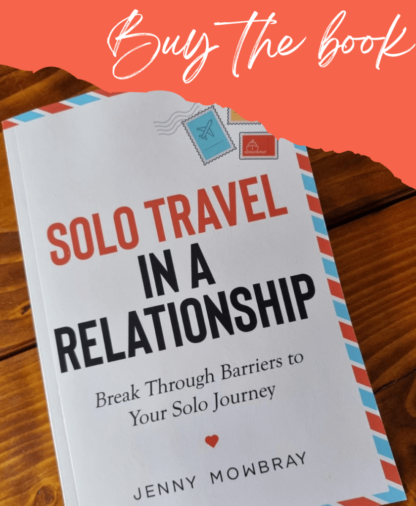 Solo Travel in a Relationship - buy the book image