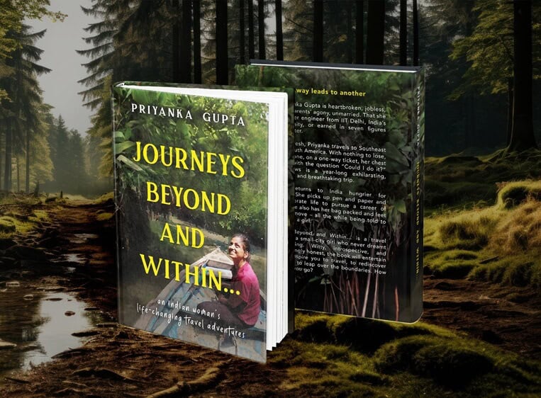 Book cover - Journeys beyond and from within 