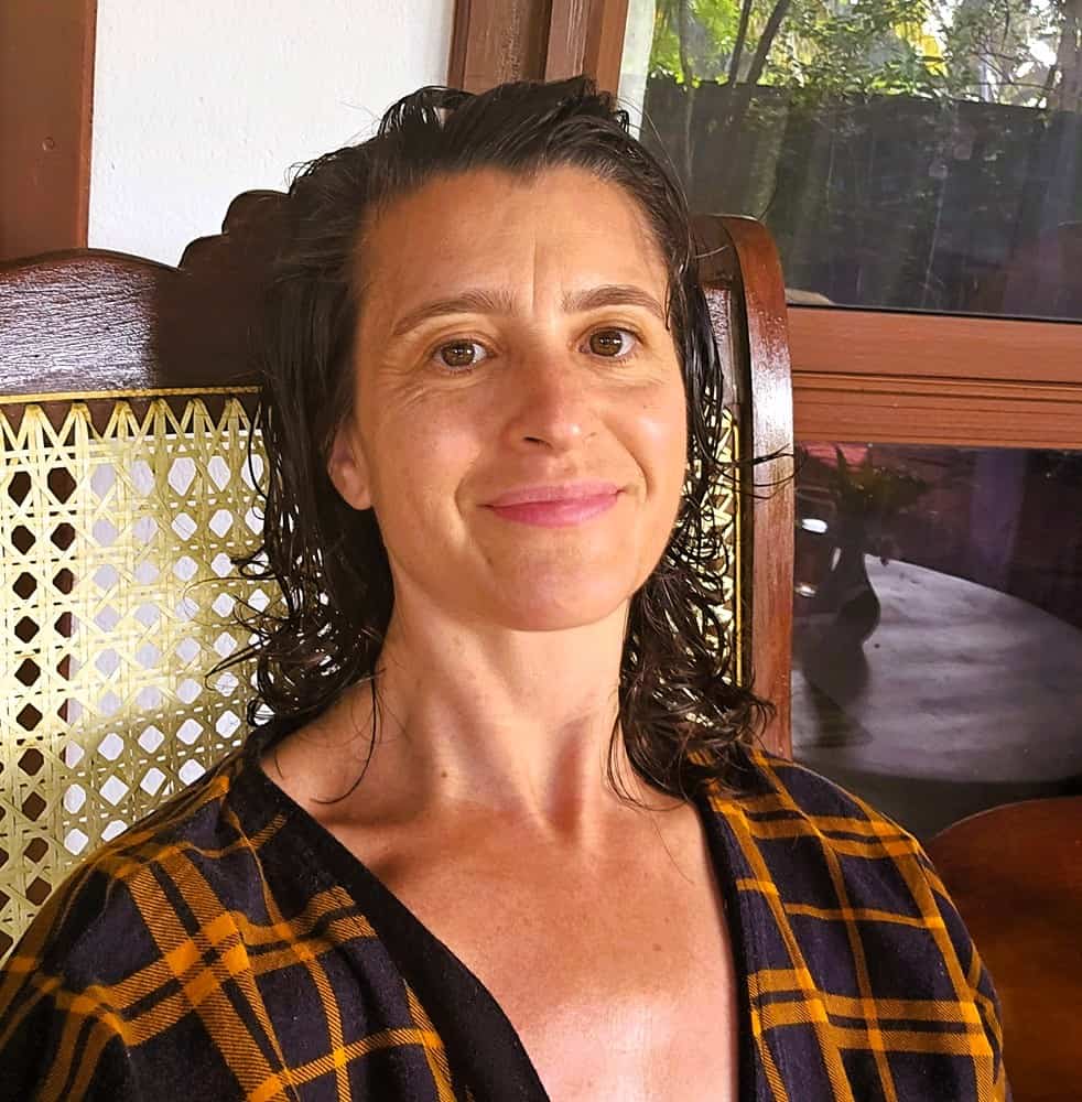 Myself looking very serene