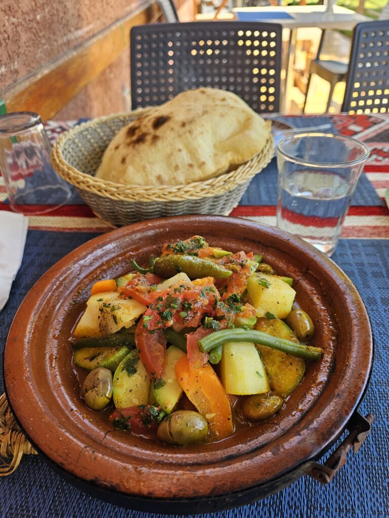 a close up of vegetable tagine - ideal for food intolerance 