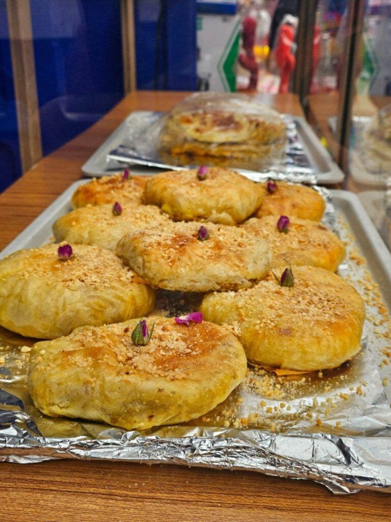 a close up image of pastilla 