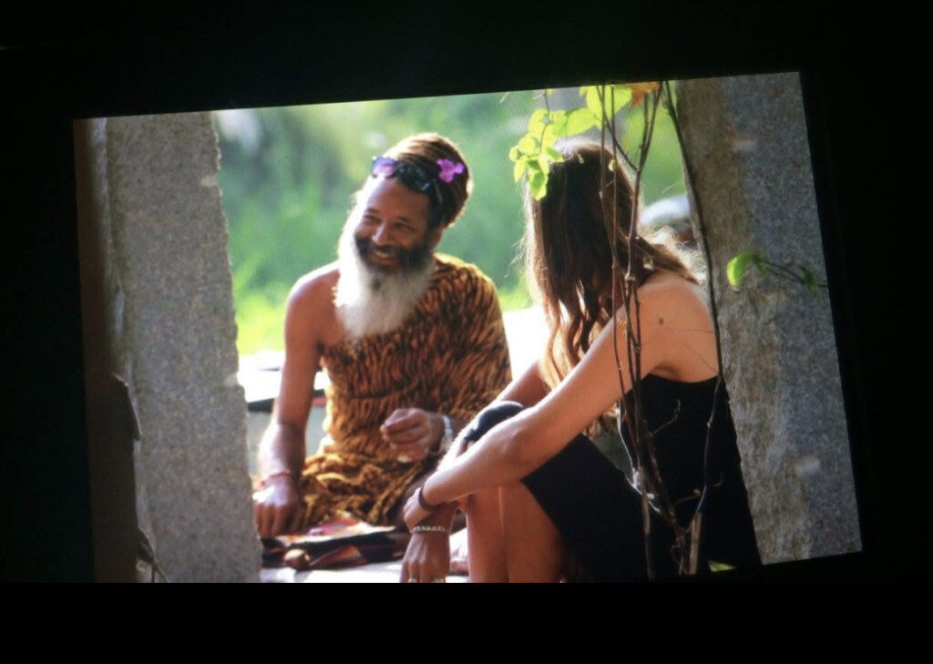 Sandra travelling solo through India with MS