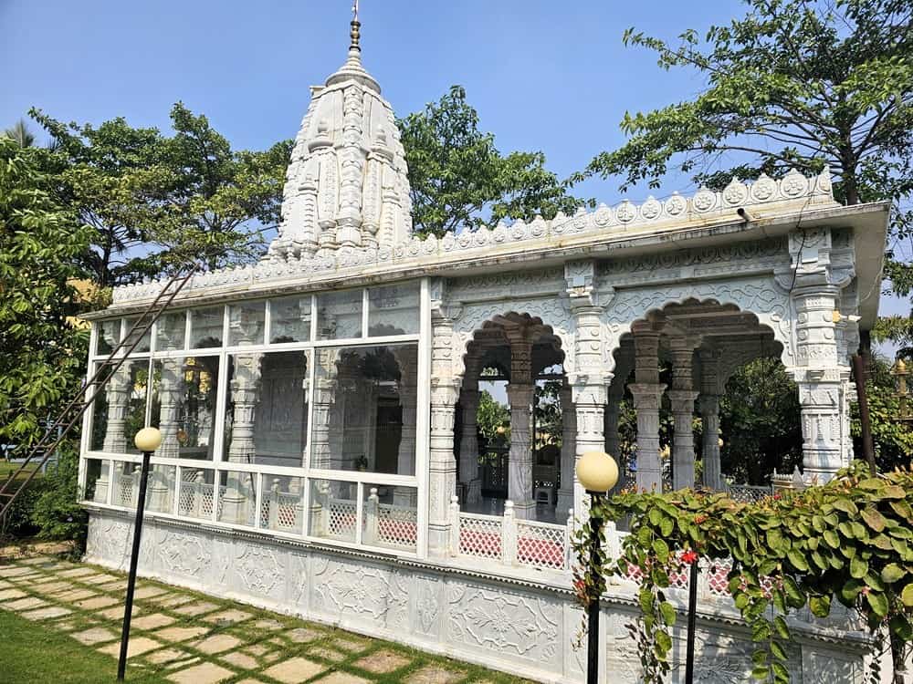 Krishna Temple at Nirvana Naturopathy Retreat and Hospital