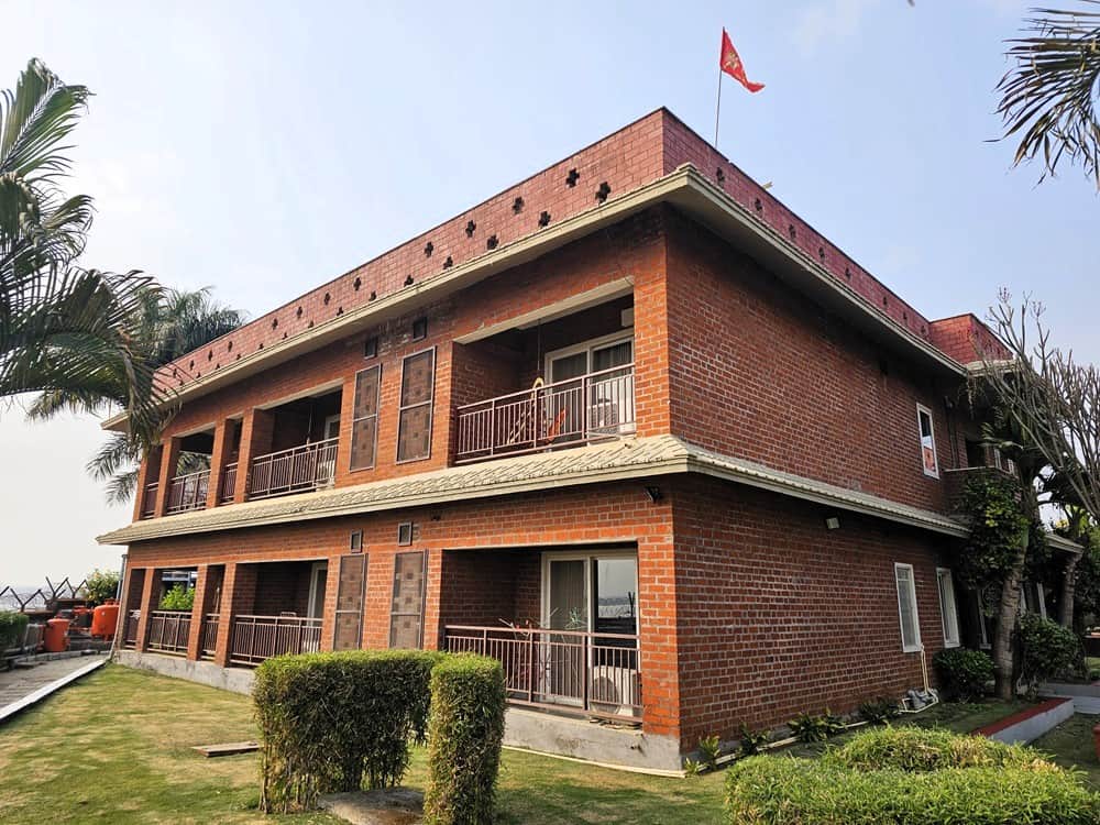 A lake view room at Nirvana Naturopathy Retreat & Hospital 