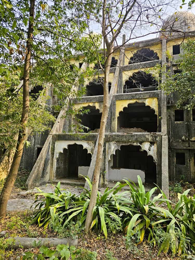 The Beatles Ashram teacher accommodation 