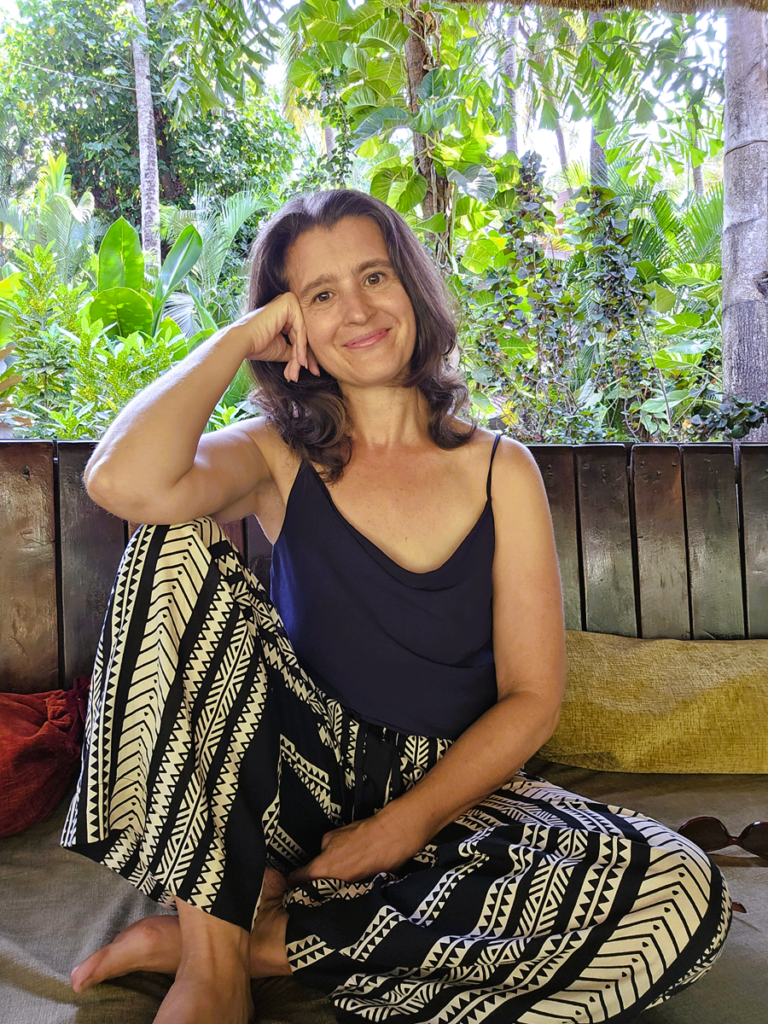 myself at Ashiyana Yoga Retreat, Goa, India 