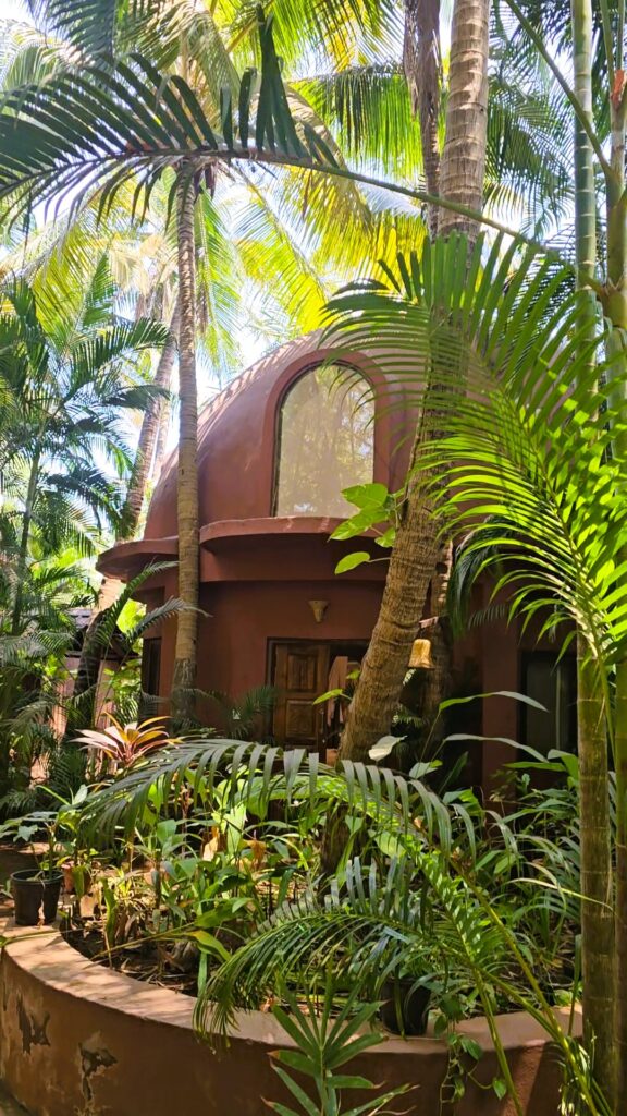 Moon Room at Ashiyana Yoga Retreat in Goa, India 