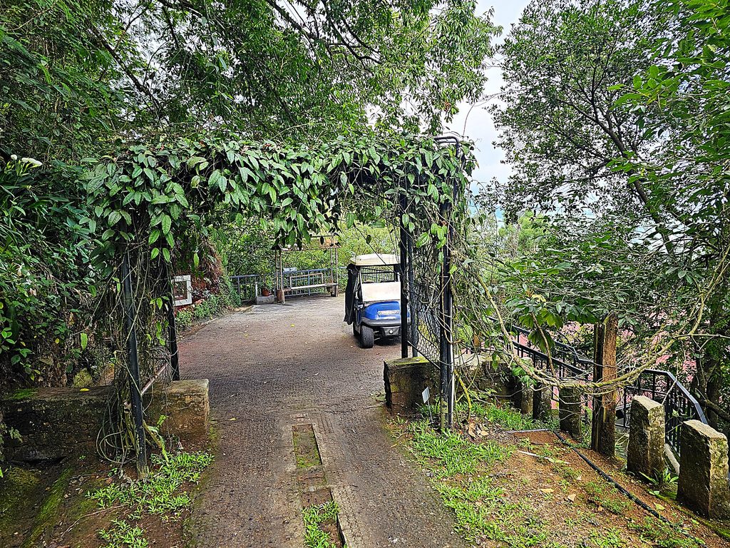 the buggy at Blackberry Hills Hotel in Munnar