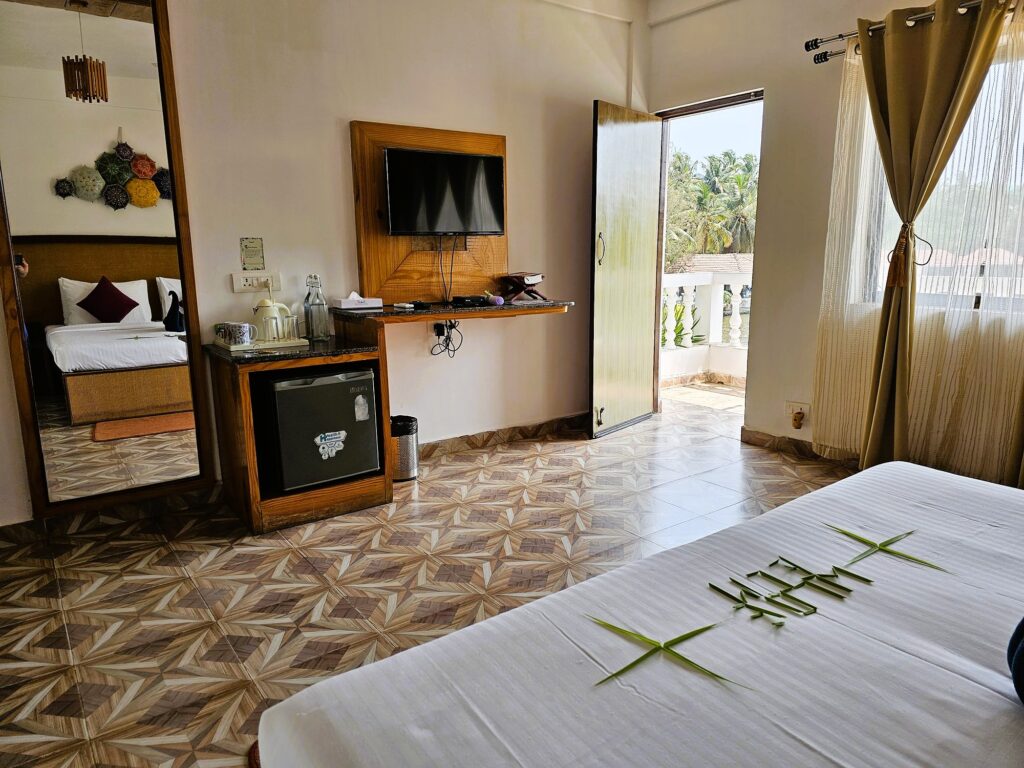 the bedroom at Veda5 Goa 