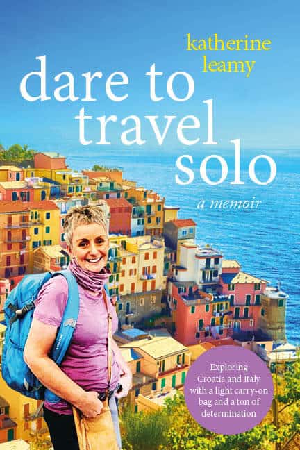 Image of the 5 Kilo Traveller's book ' Dare to Travel Solo